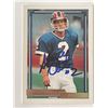 Image 1 : Buffalo Bills Steve Christie 1992 Topps #755 signed card
