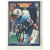 Image 1 : Houston Oilers John Grimsley 1989 NFL #144 signed trading card
