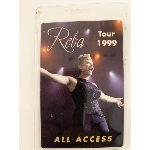 Reba 1999 All Access Tour Pass