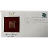 Image 1 : Special Messages Best Wishes Gold Stamp Replica First Day Cover