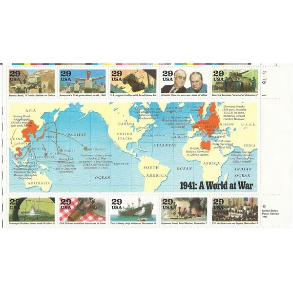1941: A World at War Stamps