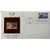 Image 1 : Montana Statehood 100th Anniversary Gold Stamp Replica First Day Cover