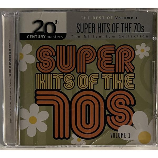 Super Hits Of The 70s CD. 5x6 inches