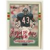 Image 1 : Chicago Bears Lorenzo Lynch 1989 Topps #42T  signed trading card