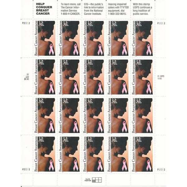 Breast Cancer Awareness Stamps