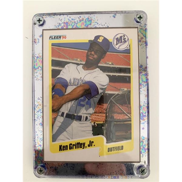 Ken Griffey Jr. Mariners Outfield Framed Baseball Card