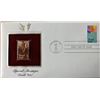 Image 1 : Special Messages Thank You Gold Stamp Replica First Day Cover