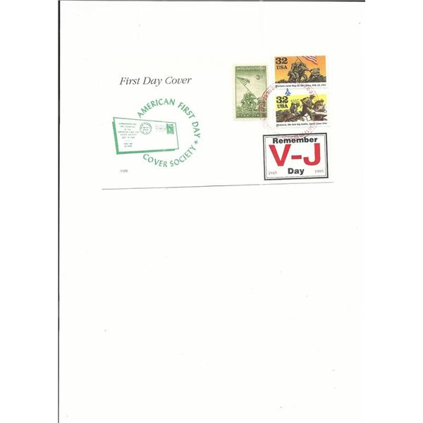 V-J Day 50th Anniversary - First Day Cover - Honolulu, HI - 1995