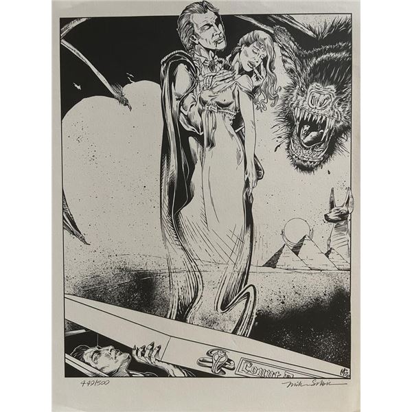 Unknown artist signed print