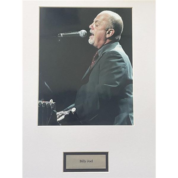 Billy Joel mounted photo