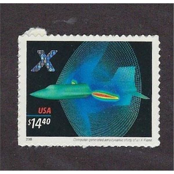 Space X USA Single Stamp
