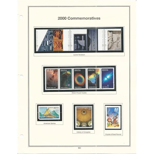 2000 Commemorative Stamp Set
