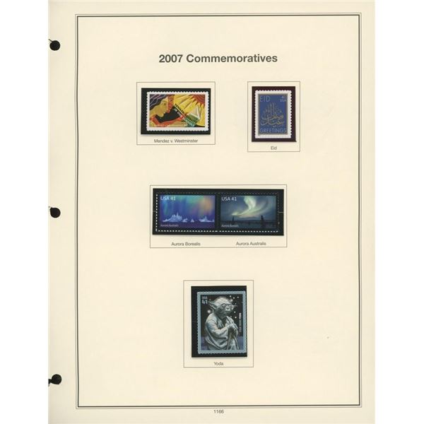 2007 Commemorative Stamps