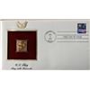 Image 1 : US Flag Flag With Fireworks Gold Stamp Replica First Day Cover