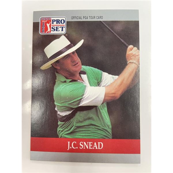 J.C. Snead Official PGA Tour Card