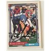 Image 1 : Buffalo Bills Mike Lodish signed 1992 Topps #666 trading card