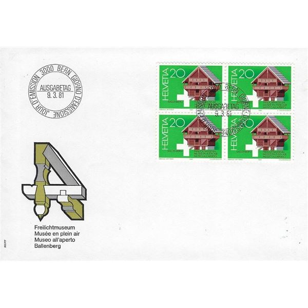 Swiss - First Day Cover - 1981