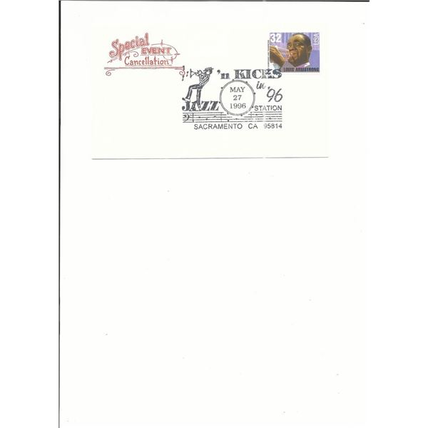 Sacramento, CA. - Jazz 'N Kicks - First Day Cover - 1996