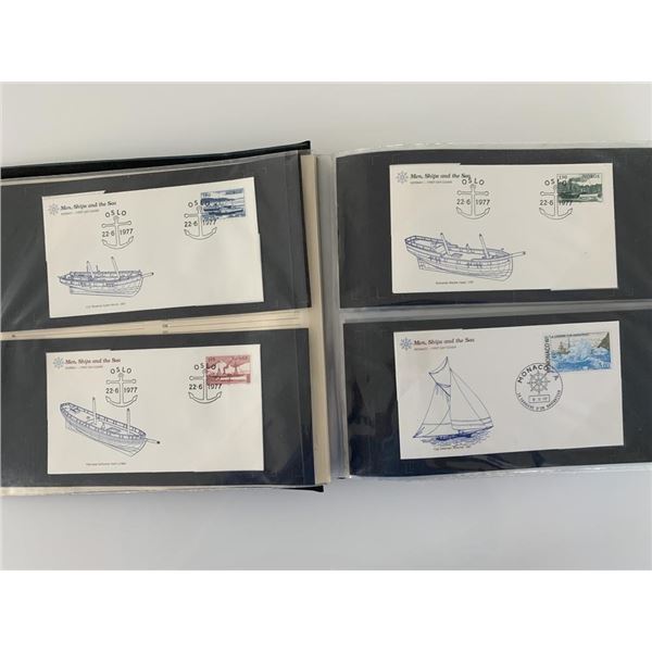 Men, Ships and the Sea foreign First day Cover collection