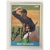 Image 1 : Minnesota Twins Bert Blyleven  1989 Score #215 signed trading card