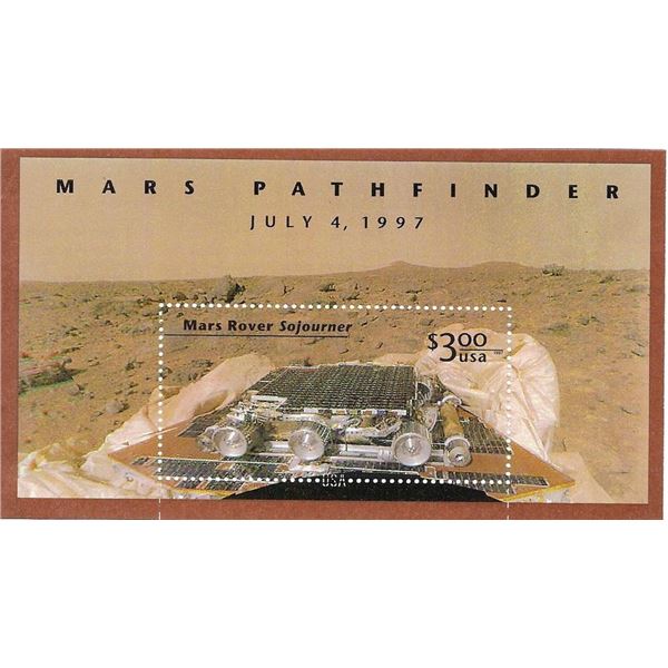 Mars Rover Stamp Sheet