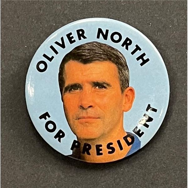 Oliver North For President Pin