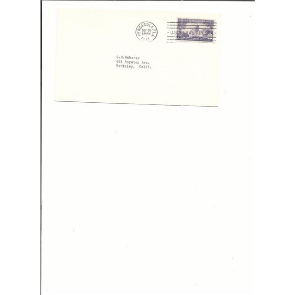 Pensacola, FLA. - First Day Cover - 1941