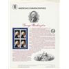 Image 1 : Commemoratives George Washington stamp set of four 2 cent stamps