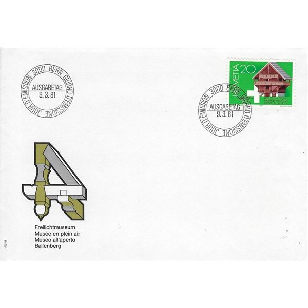 Swiss - First Day Cover - 1981