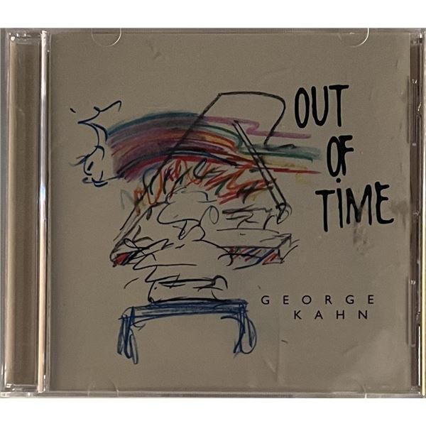 George Kahn Out Of Time CD. 5x6 inches