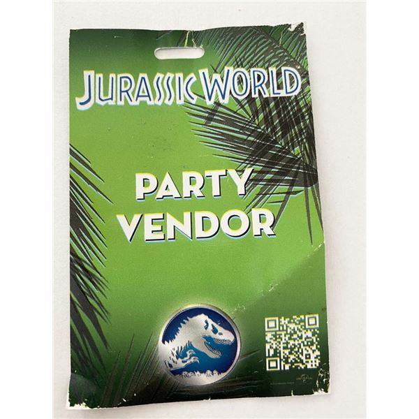 Jurassic World Party Vendor Pass