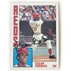 Image 1 : Cincinnati Reds CÃ©sar CedeÃ±o  1984 Topps signed trading card
