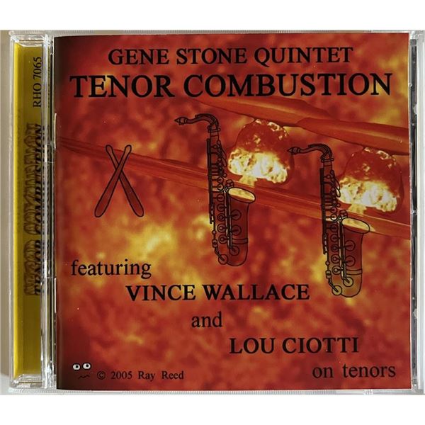 Gene Stone Quintet Tenor Combustion CD