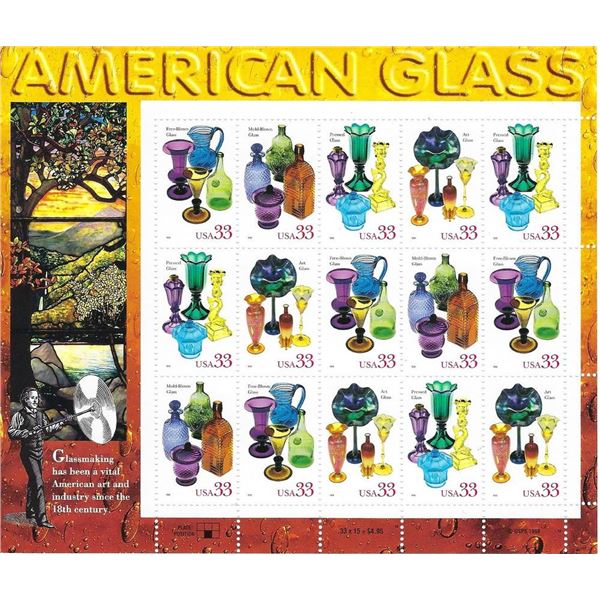American Glass Stamps