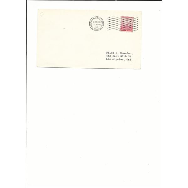 American Base Forces - First Day Cover - 1941