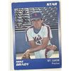 Image 1 : St. Lucie Mets Mike Brady 1990 The Star #1 signed trading card