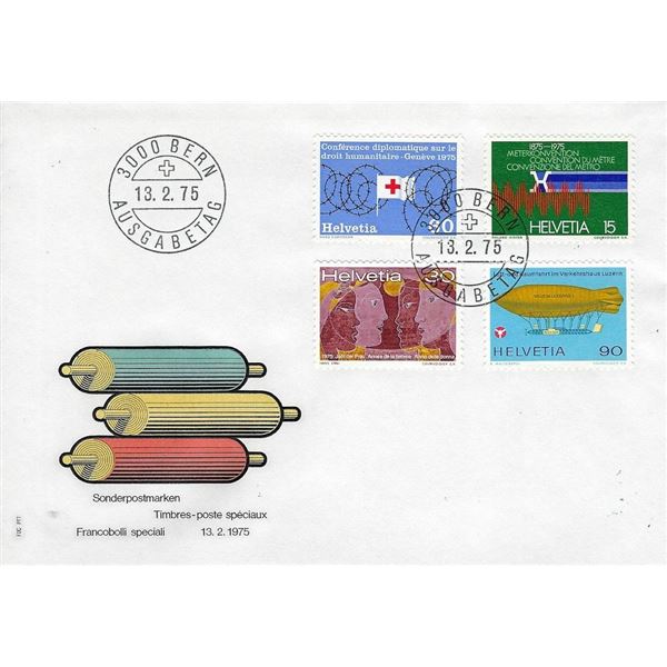 Swiss - First Day Cover - 1975