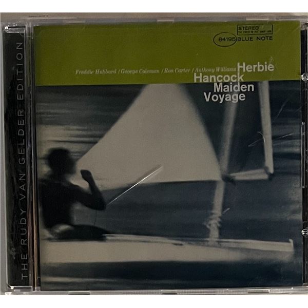Herbie Hancock Maiden Voyage CD. 5x6 inches