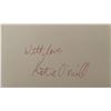 Image 1 : Actress Katie O'Neill original signature