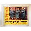 Image 1 : How to Be Very, Very Popular original 1955 vintage lobby card