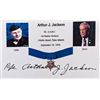 Image 1 : Medal Of Honor Recipient Arthur Junior Jackson signed card