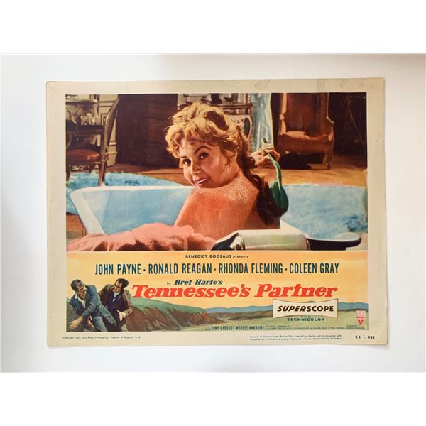 Tennessee's Partner 1955 vintage lobby card