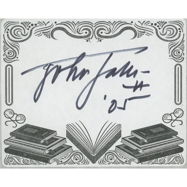 John Jakes signed bookplate