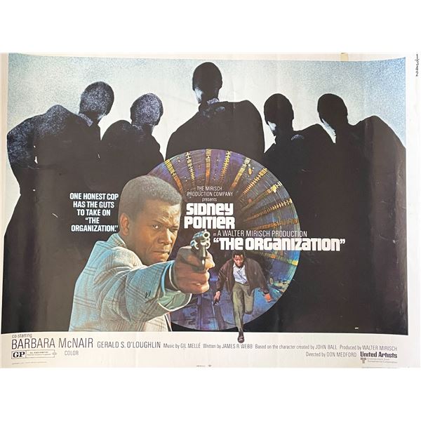 The Organization 1971 vintage movie poster