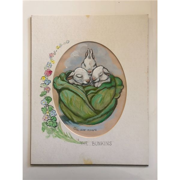The Bunkins - All Heart Designs - Original Art
