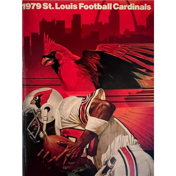 1979 St. Louis Cardinals program. 5x7 inches