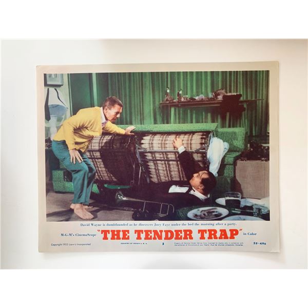 The Tender Trap 1955 vintage lobby card