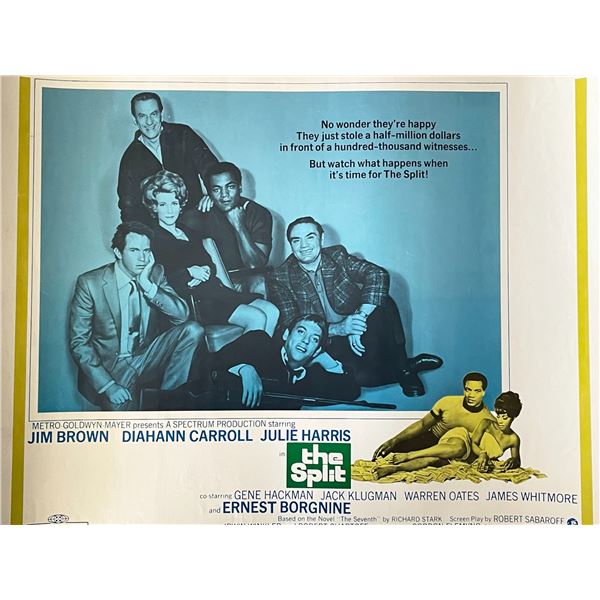 The Split 1968 vintage movie poster
