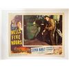 Image 1 : Hell's Five Hours original 1958 vintage lobby card