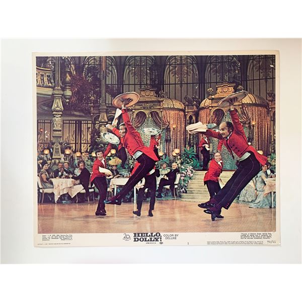 Hello, Dolly! original 1970 vintage lobby card